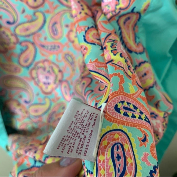 Peter Millar Zipper Button Mint Green Lightweight Vest size S - Picture 4 of 5